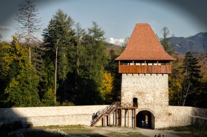 Le chateau de Bran et la cité de Rasnov